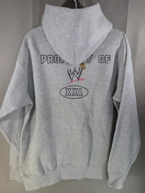 WWE ロゴ プルオーバーパーカー①(WWE(2000s) / グレー)