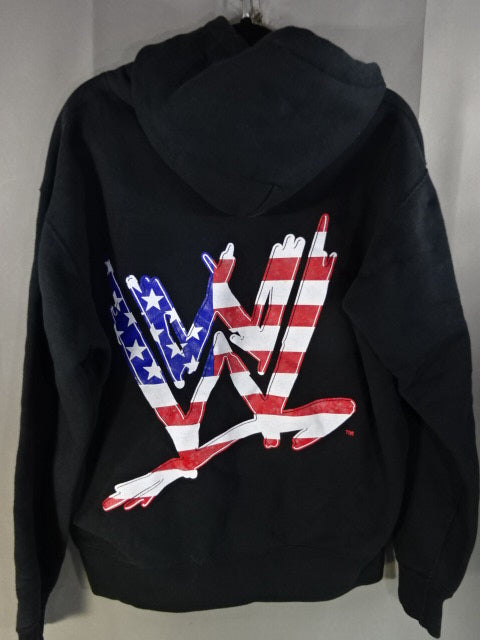 WWE ロゴ プルオーバーパーカー②(WWE(2000s) / ブラック)