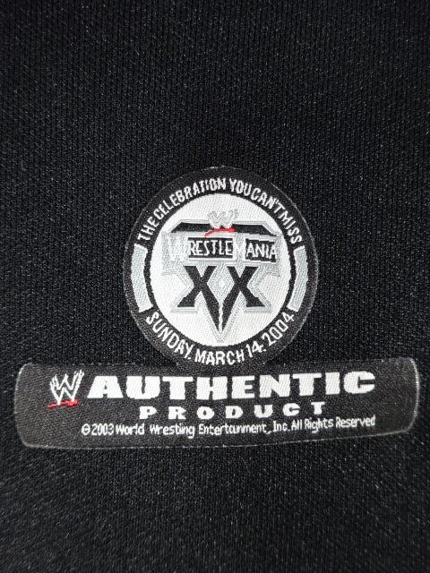 WRESTLEMANIA 20 ベースボールシャツ(WWE(2003) / ブラック)