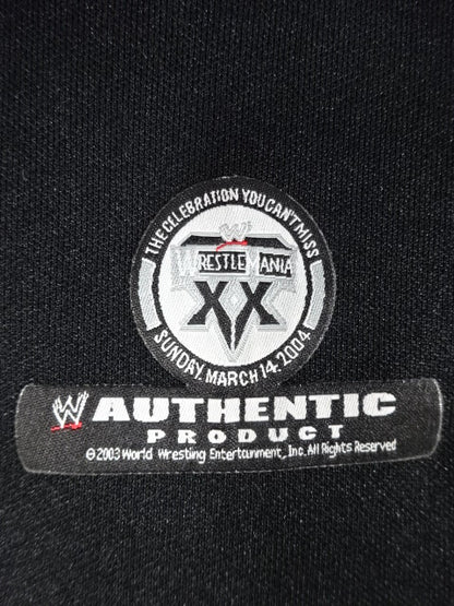 WRESTLEMANIA 20 ベースボールシャツ(WWE(2003) / ブラック)