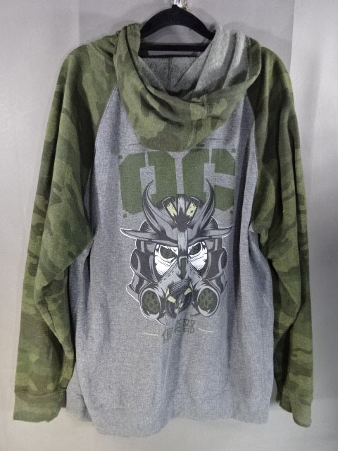 ザ・クラブ(ザ・倶楽部) ジップパーカー①(WWE(2019) / グレー)