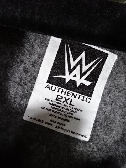 ザ・クラブ(ザ・倶楽部) ジップパーカー①(WWE(2019) / グレー)