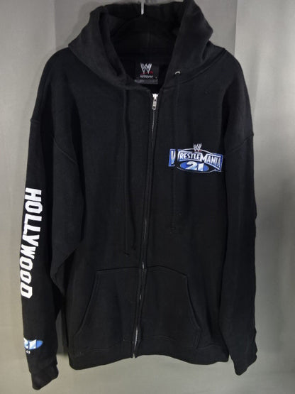 WRESTLEMANIA 21 プルオーバーパーカー(WWE(2004) / ブラック)