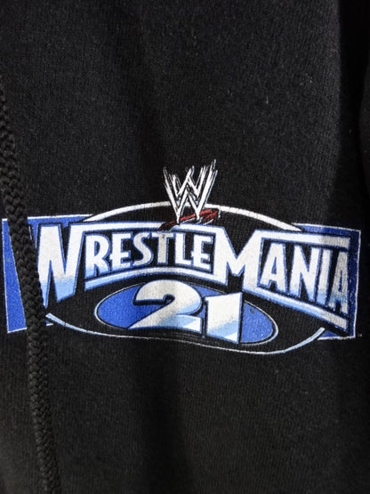 WRESTLEMANIA 21 プルオーバーパーカー(WWE(2004) / ブラック)