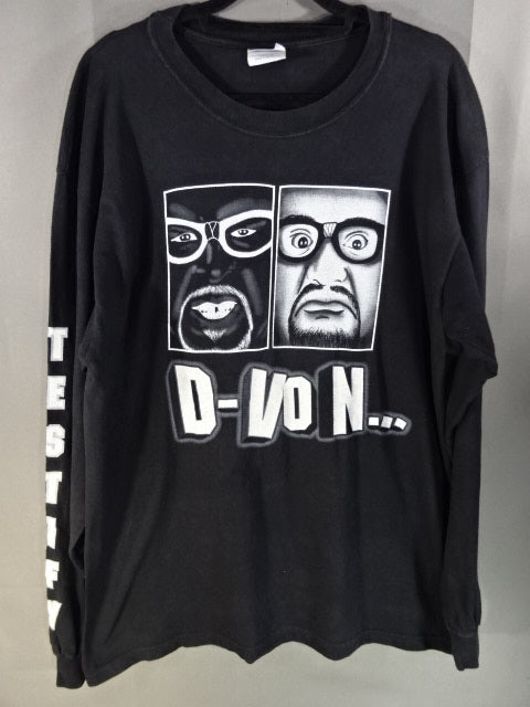 ダッドリー・ボーイズ ロングスリーブTシャツ①(WWF(2000) / ブラック)