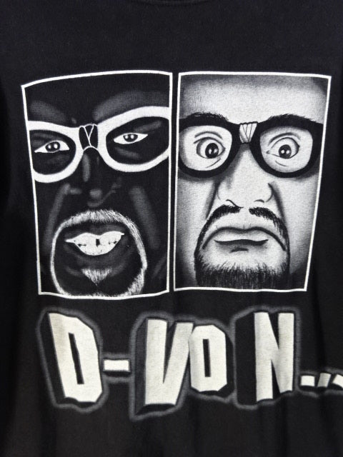 ダッドリー・ボーイズ ロングスリーブTシャツ①(WWF(2000) / ブラック)