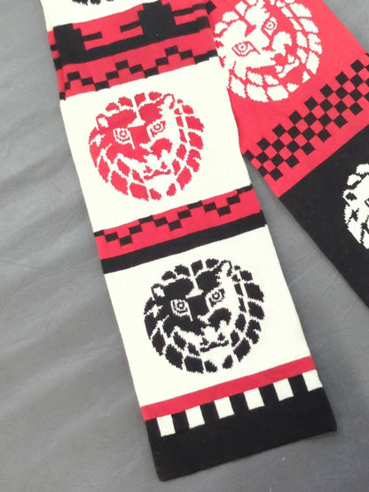 ライオンマーク マフラー(レッド)