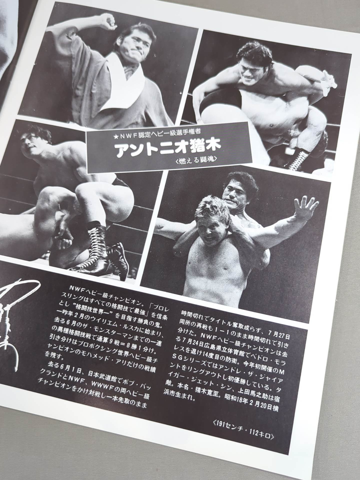 ★猪木vsシン NWF戦★ 78ゴールデン・ファイト・シリーズ