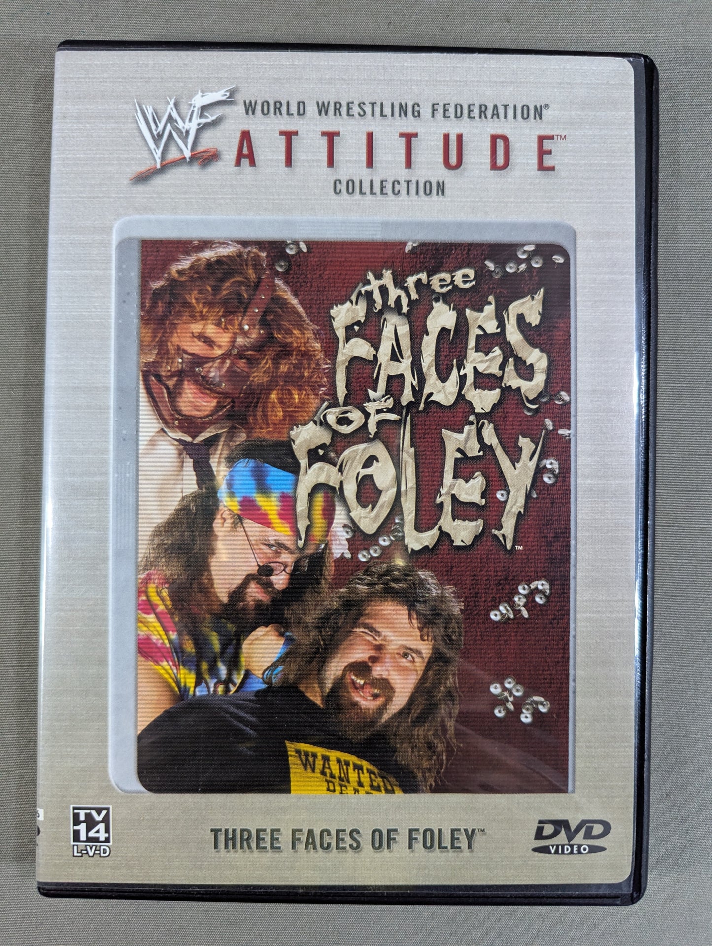 THREE FACES OF FOLEY ★WWF ATTITUDE COLLECTION★