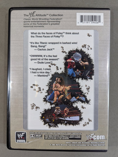 THREE FACES OF FOLEY ★WWF ATTITUDE COLLECTION★