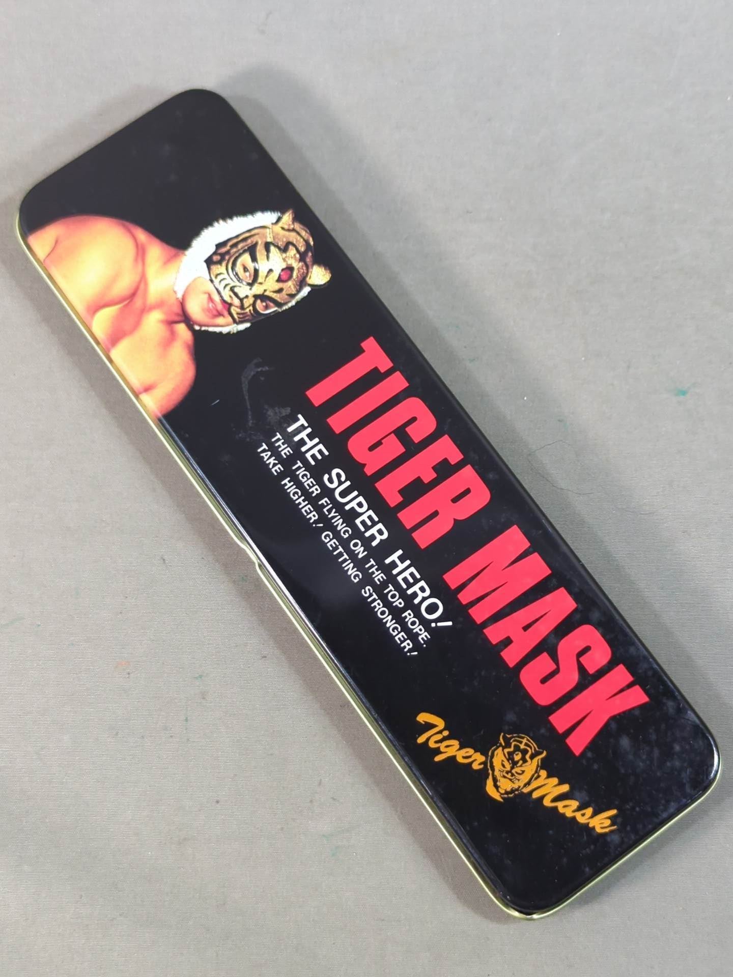 ★当時モノ★ THE SUPER HERO タイガーマスク 筆箱