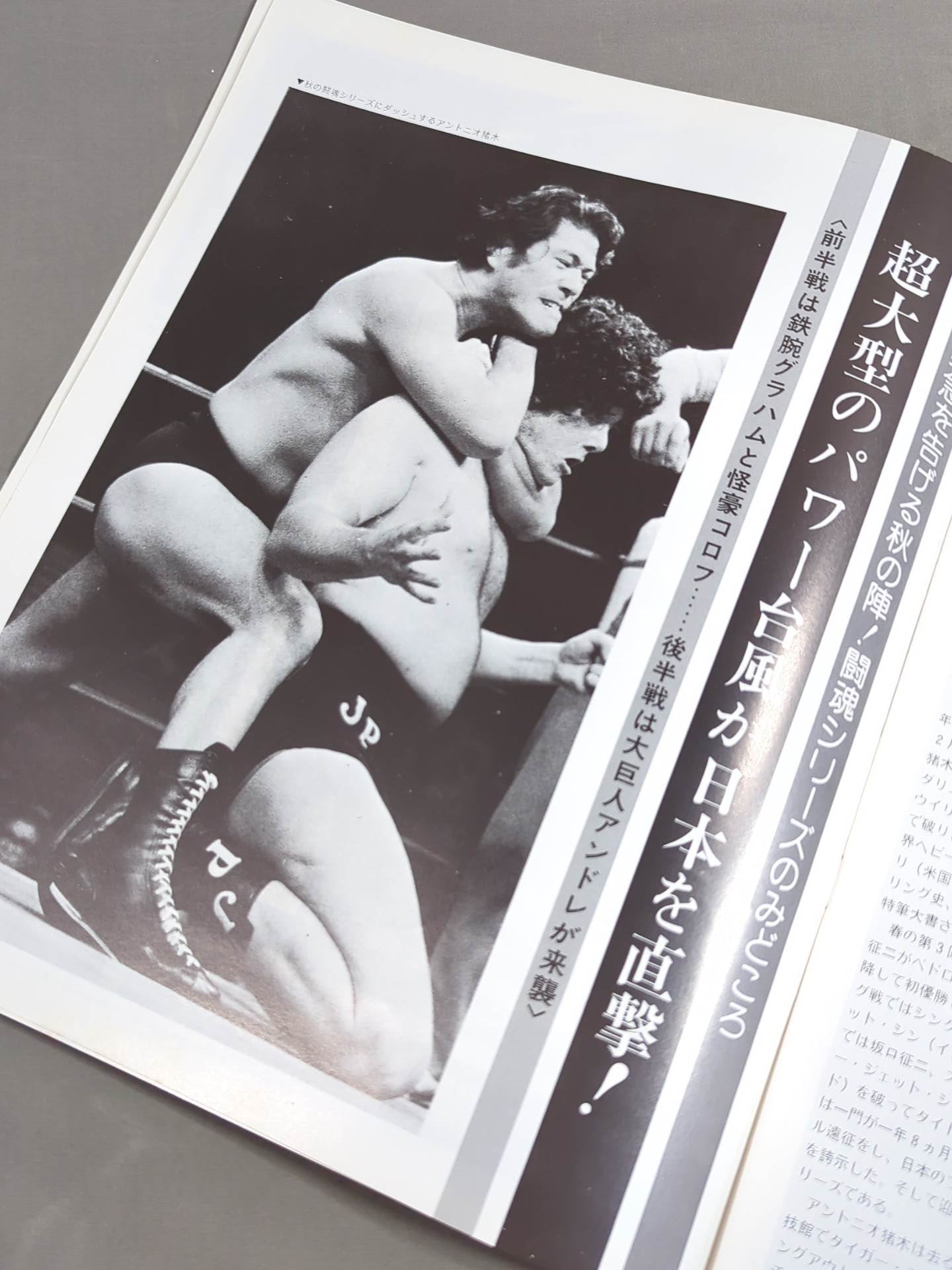 ★猪木vsアンドレ 3度目のシングル★ 76闘魂シリーズ