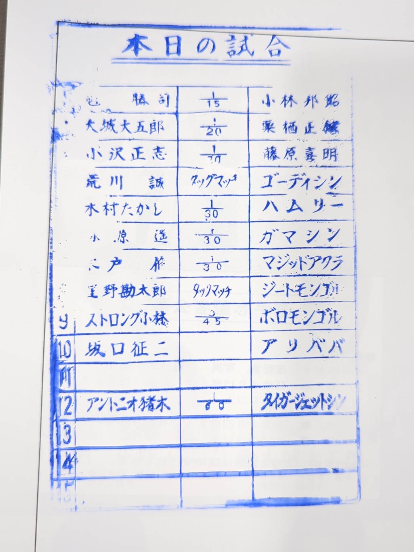 ★猪木vsシン NWF戦★ 76アジア・リーグ戦