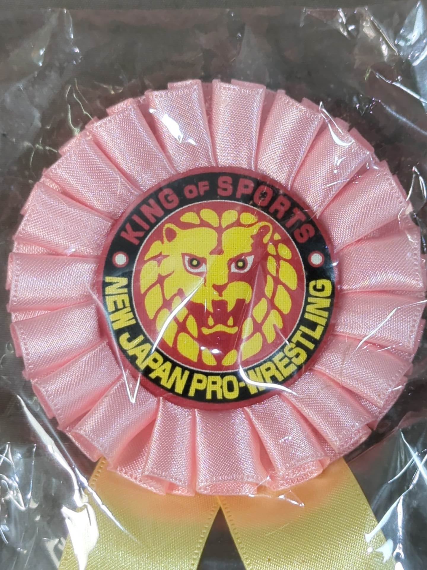 新日本プロレスロゼット(ライオンマークver.)