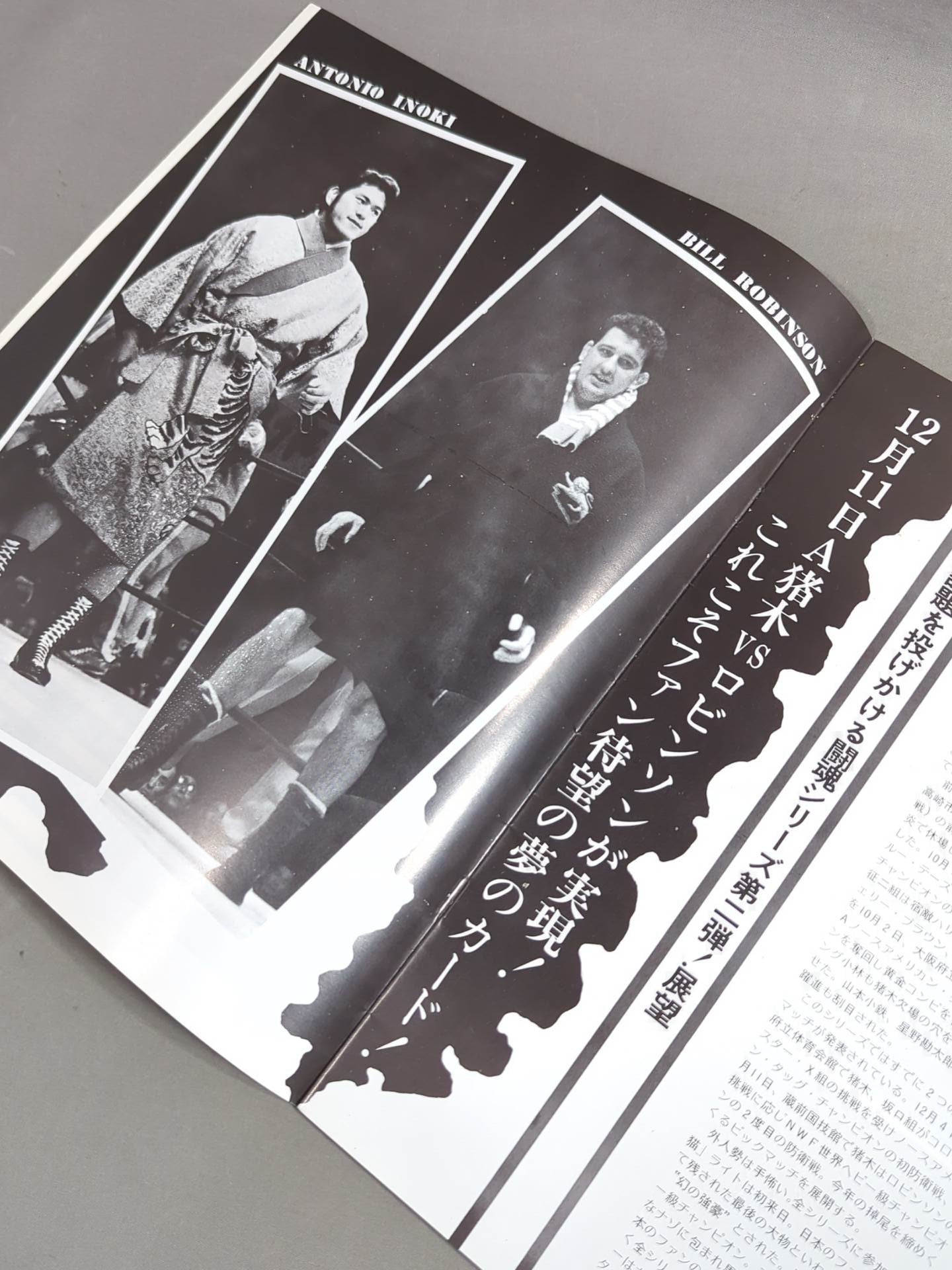 ★猪木vsロビンソン NWF戦★ 75闘魂シリーズ第2弾