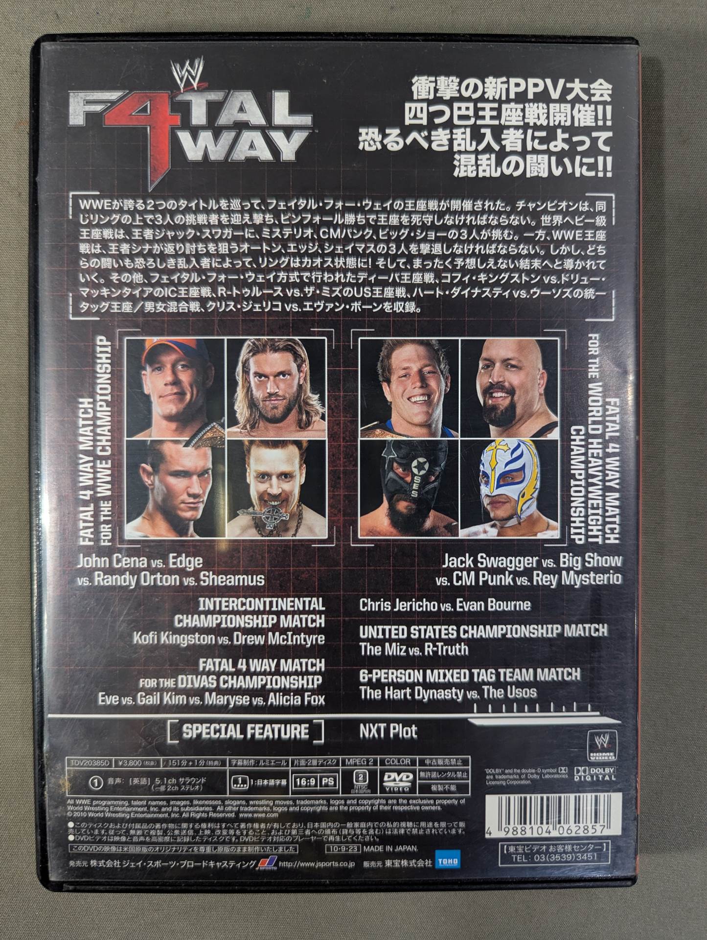 フェイタル・フォー・ウェイ 2010 – 闘道館