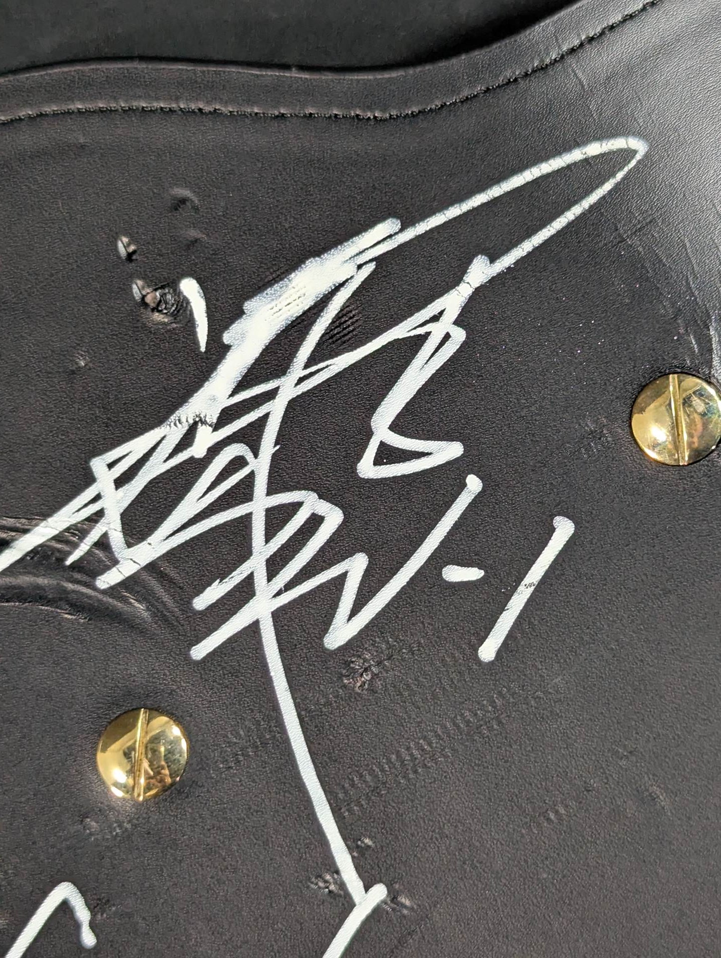 ★ Muto Keiji & Great Muta 2 hand signed autographs !! ★ IWGP heavy weight championship belt (first generation)