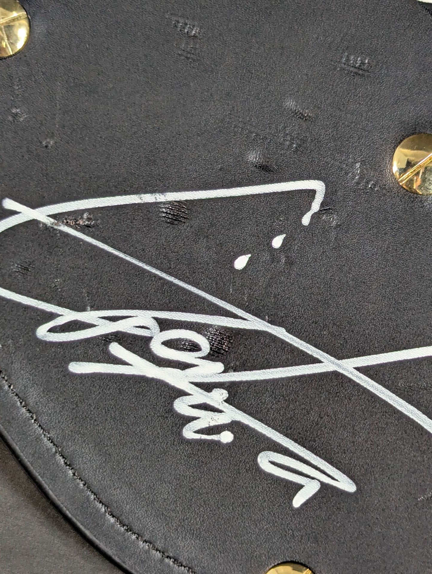 ★ Muto Keiji & Great Muta 2 hand signed autographs !! ★ IWGP heavy weight championship belt (first generation)