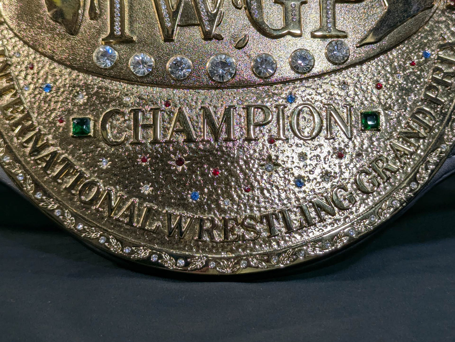 ★ Muto Keiji & Great Muta 2 hand signed autographs !! ★ IWGP heavy weight championship belt (first generation)