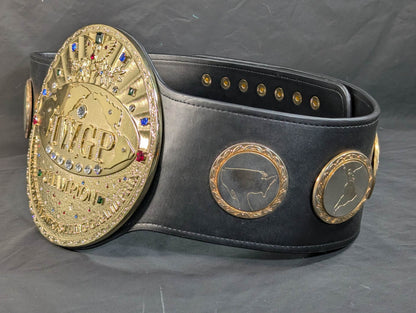 ★ Muto Keiji & Great Muta 2 hand signed autographs !! ★ IWGP heavy weight championship belt (first generation)