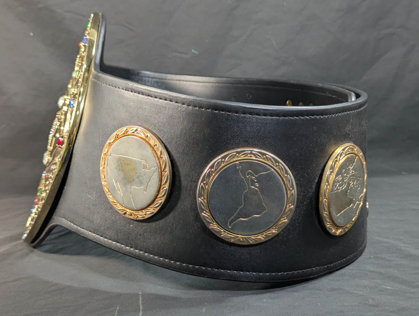 ★ Muto Keiji & Great Muta 2 hand signed autographs !! ★ IWGP heavy weight championship belt (first generation)