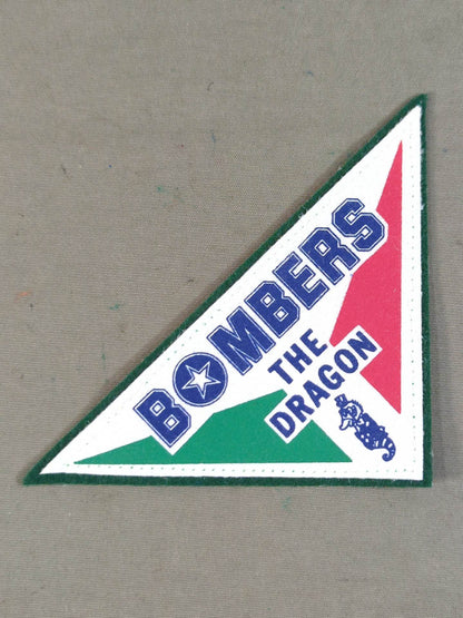 ★当時モノ★ 藤波辰爾「DRAGON BOMBERS」ワッペン