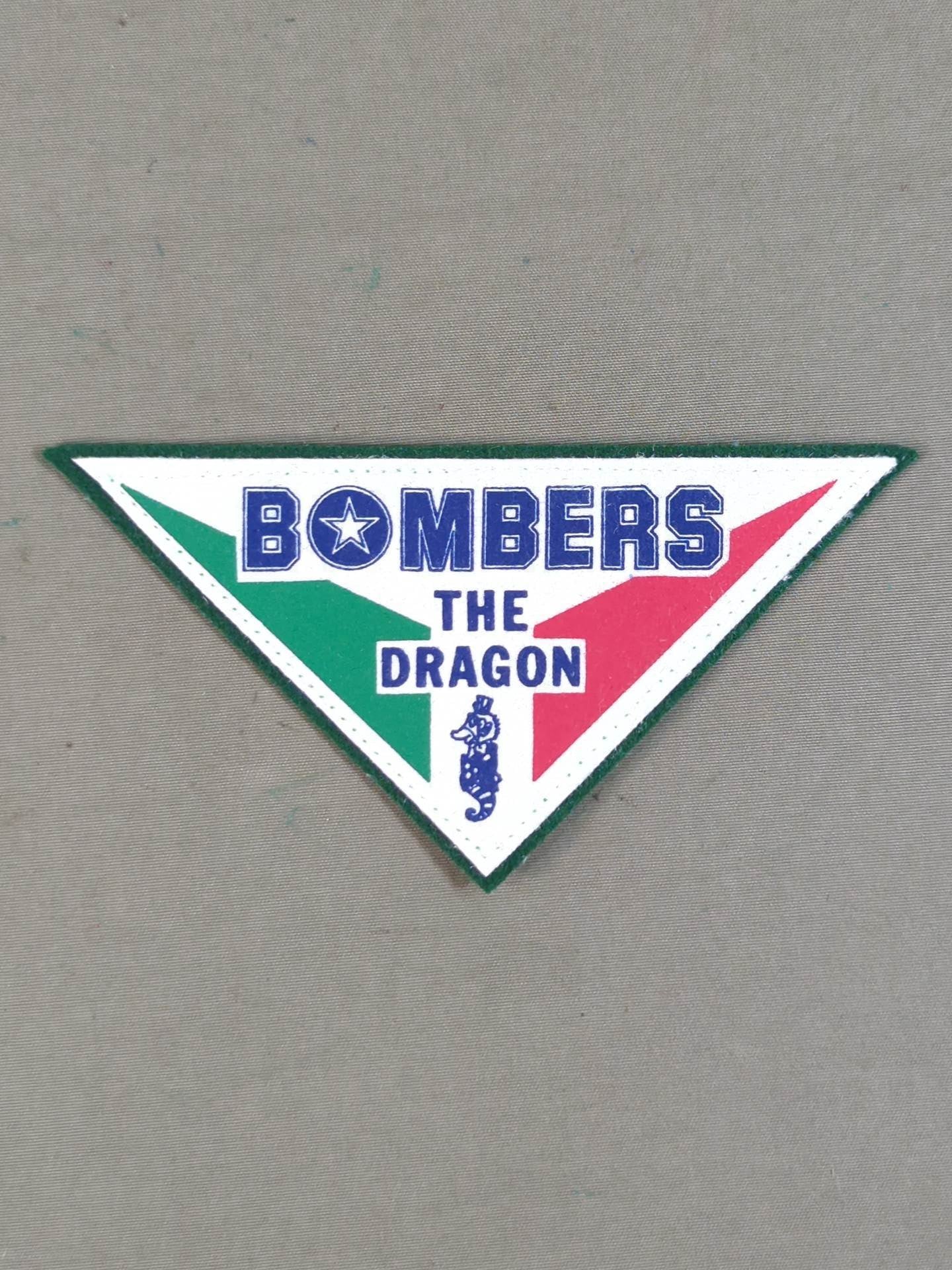 ★当時モノ★ 藤波辰爾「DRAGON BOMBERS」ワッペン