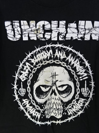 葛西純ユニット UNCHAIN Tシャツ①(ブラック)