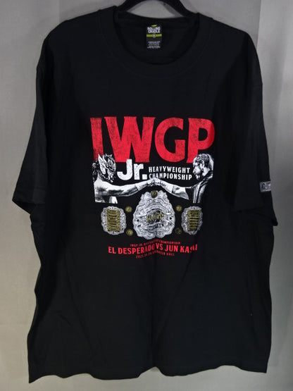 葛西純vsエル・デスペラード IWGP Jr. Heavyweight Championship envy respect TEE Tシャツ