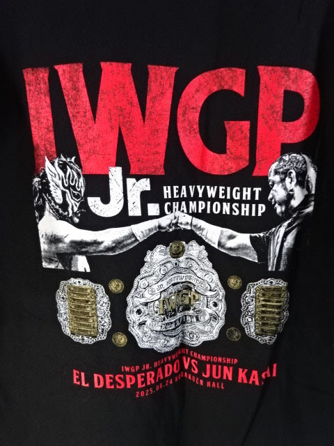 葛西純vsエル・デスペラード IWGP Jr. Heavyweight Championship envy respect TEE Tシャツ