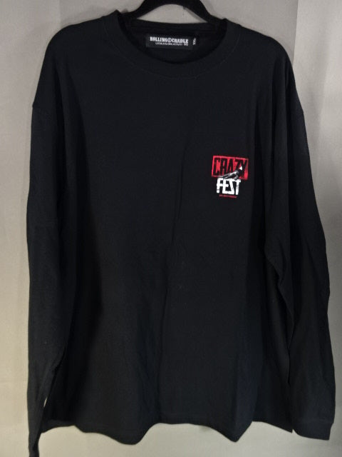 葛西純×エル・デスペラード×竹田誠志 【CRAZY FEST】I’m Proud To Have Been Here LONG SLEEVE Tシャツ