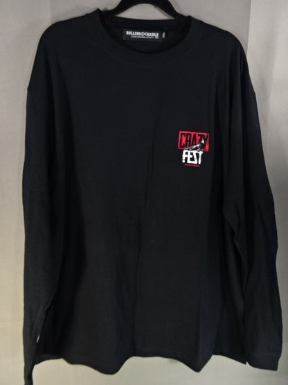 葛西純×エル・デスペラード×竹田誠志 【CRAZY FEST】I’m Proud To Have Been Here LONG SLEEVE Tシャツ