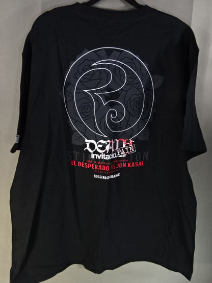 葛西純×エル・デスペラード “DEATH PAIN”invitacional TEE Tシャツ