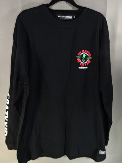 竹田誠志 CRAZY GREMLIN LONG SLEEVE Tシャツ