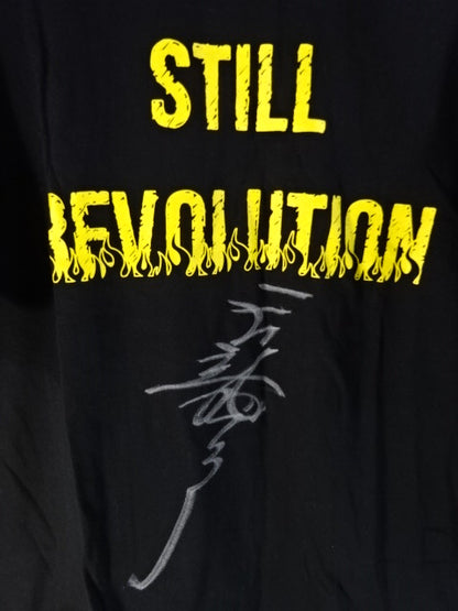 【天龍源一郎 直筆サイン入り】天龍プロジェクト STILL REVOLUTION Tシャ