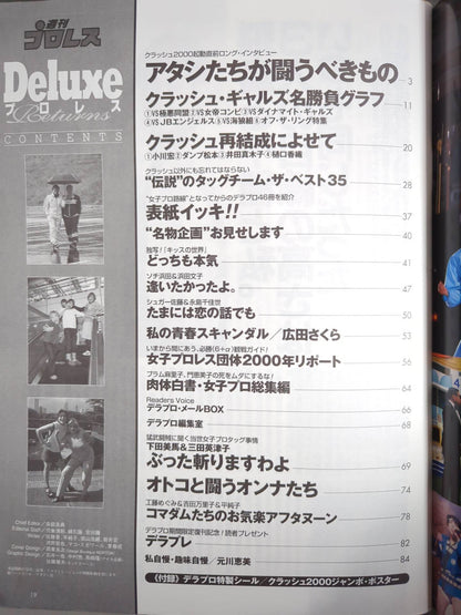 Deluxe Pro Wrestling  19 Weekly Pro Wrestling  Supplement [Early Summer Issue]