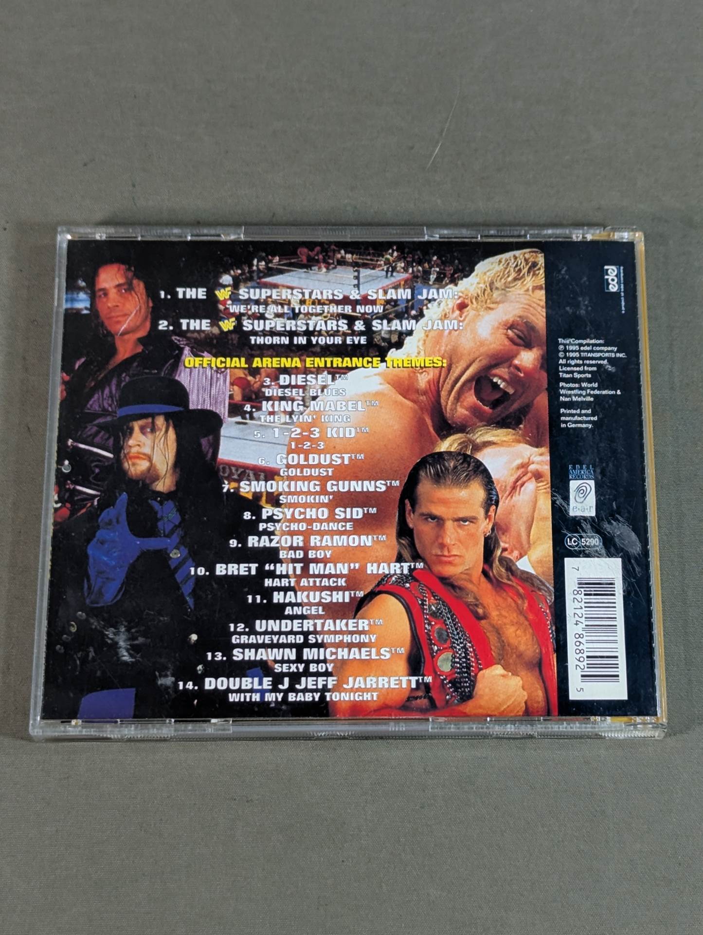 WWF FULL METAL THE ALBUM (Input Disc)