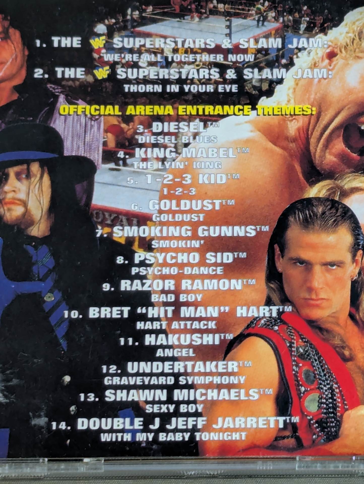 WWF FULL METAL THE ALBUM (Input Disc)