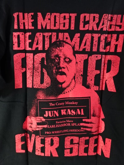 葛西純 KASAI IS SERIOUSIY SAVAGE! Tシャツ
