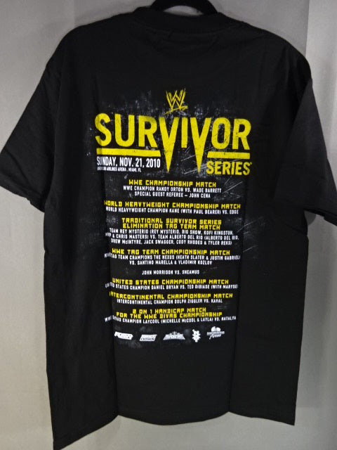 SURVIVOR SERIES 2010 ピクチャーTシャツ①(WWE(2010) / ブラック)