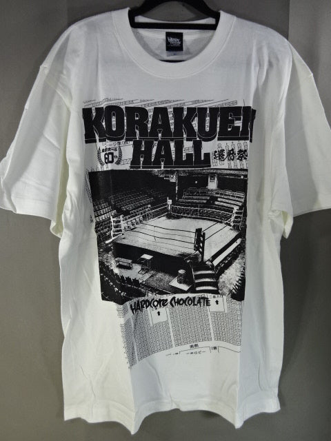 後楽園ホール 激闘バニラホワイト Tシャツ