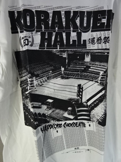 後楽園ホール 激闘バニラホワイト Tシャツ