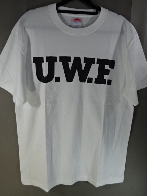 U.W.F. Tシャツ①(復刻版 / ホワイト)