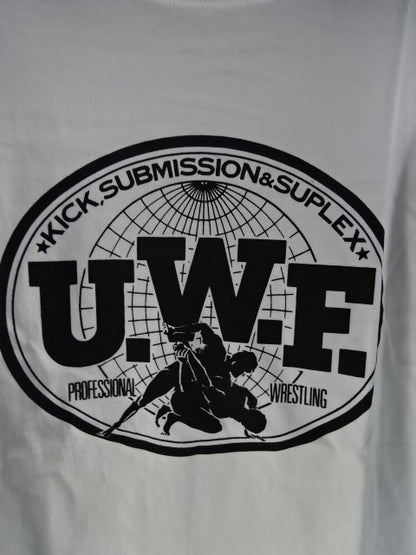 U.W.F.マーク Tシャツ(復刻版 / ホワイト)