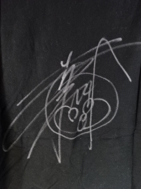 【直筆サイン入り】葛西純 CRAZYWORK ORECCHI Tシャツ