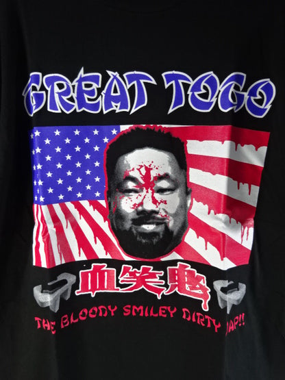 グレート東郷 血笑鬼 Tシャツ