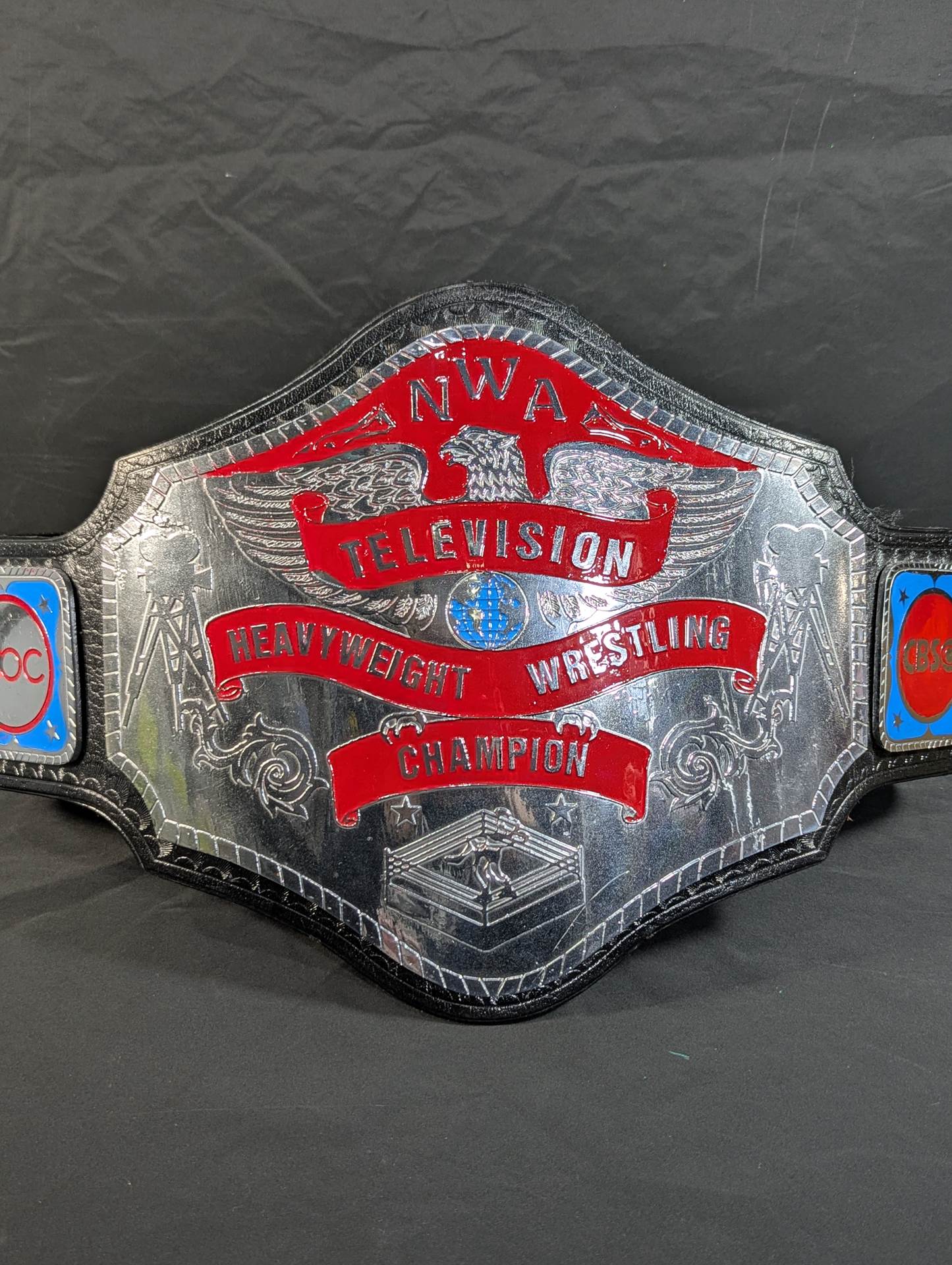 ★ Great Muta hand signed autograph !! ★ NWA World TV Championship Belt