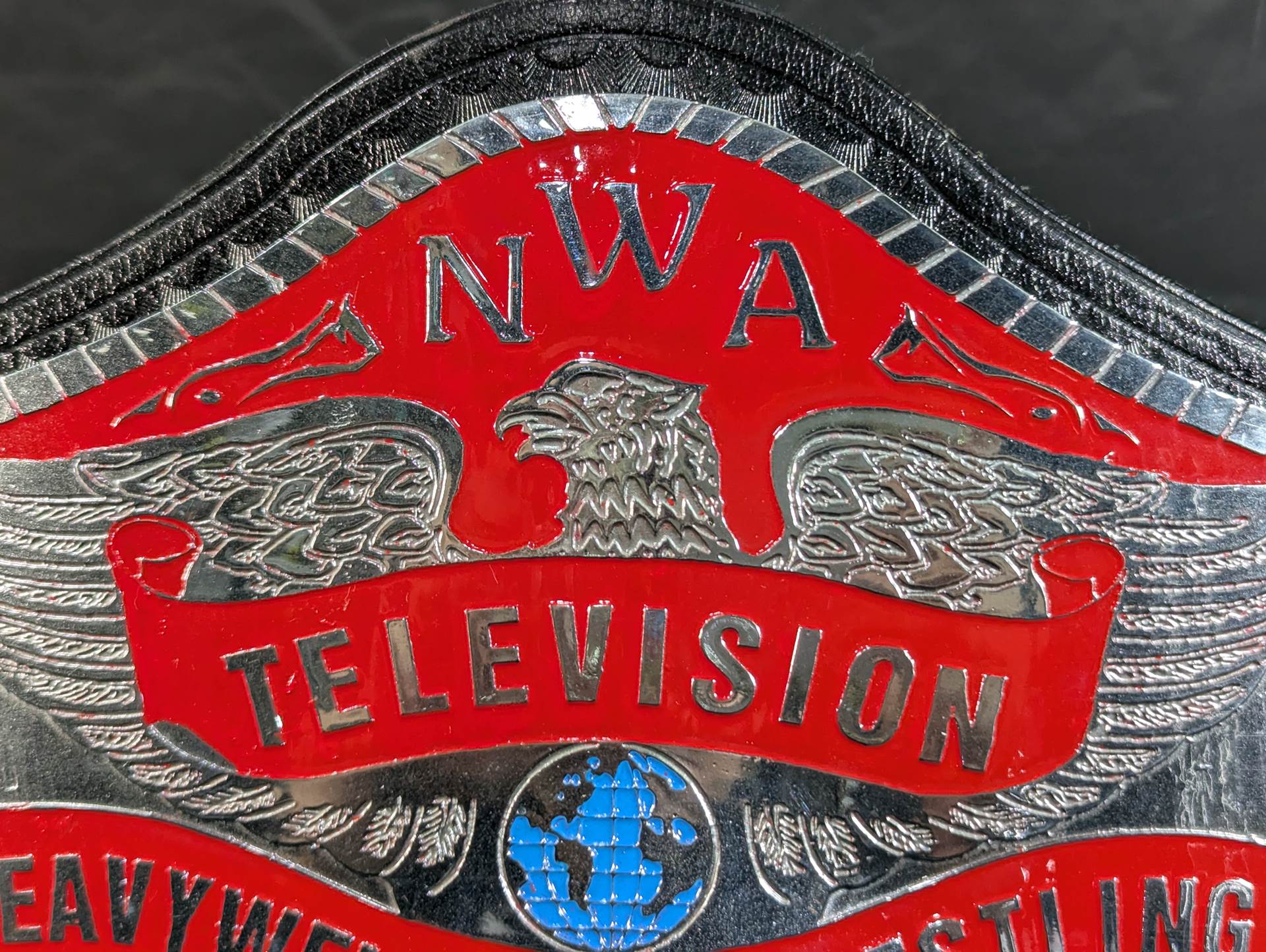 ☆グレート・ムタ直筆サイン入り!!☆ NWA世界TV王座チャンピオンベルト