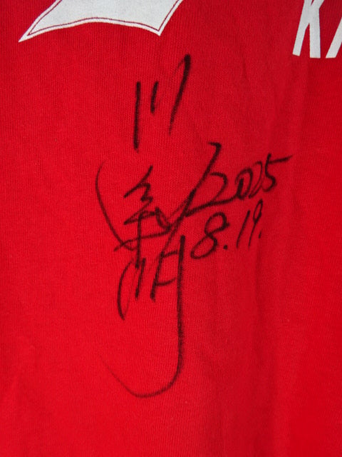 【直筆サイン入り】川田利明 Revolution KA・WA・DA Tシャツ