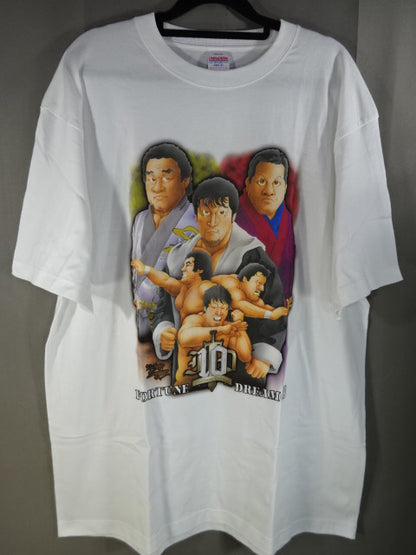 Fortune Dream 10 小橋健太＆天龍源一郎＆藤波辰爾 イラストTシャツ